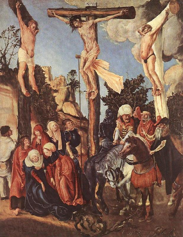 CRANACH, Lucas the Elder The Crucifixion fdg Spain oil painting art
